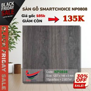 Sàn Gỗ Smatchoice NP0808 Khuyến Mãi