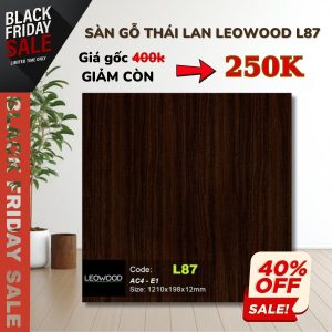 Sàn Gỗ Leowood L87 Khuyến Mãi