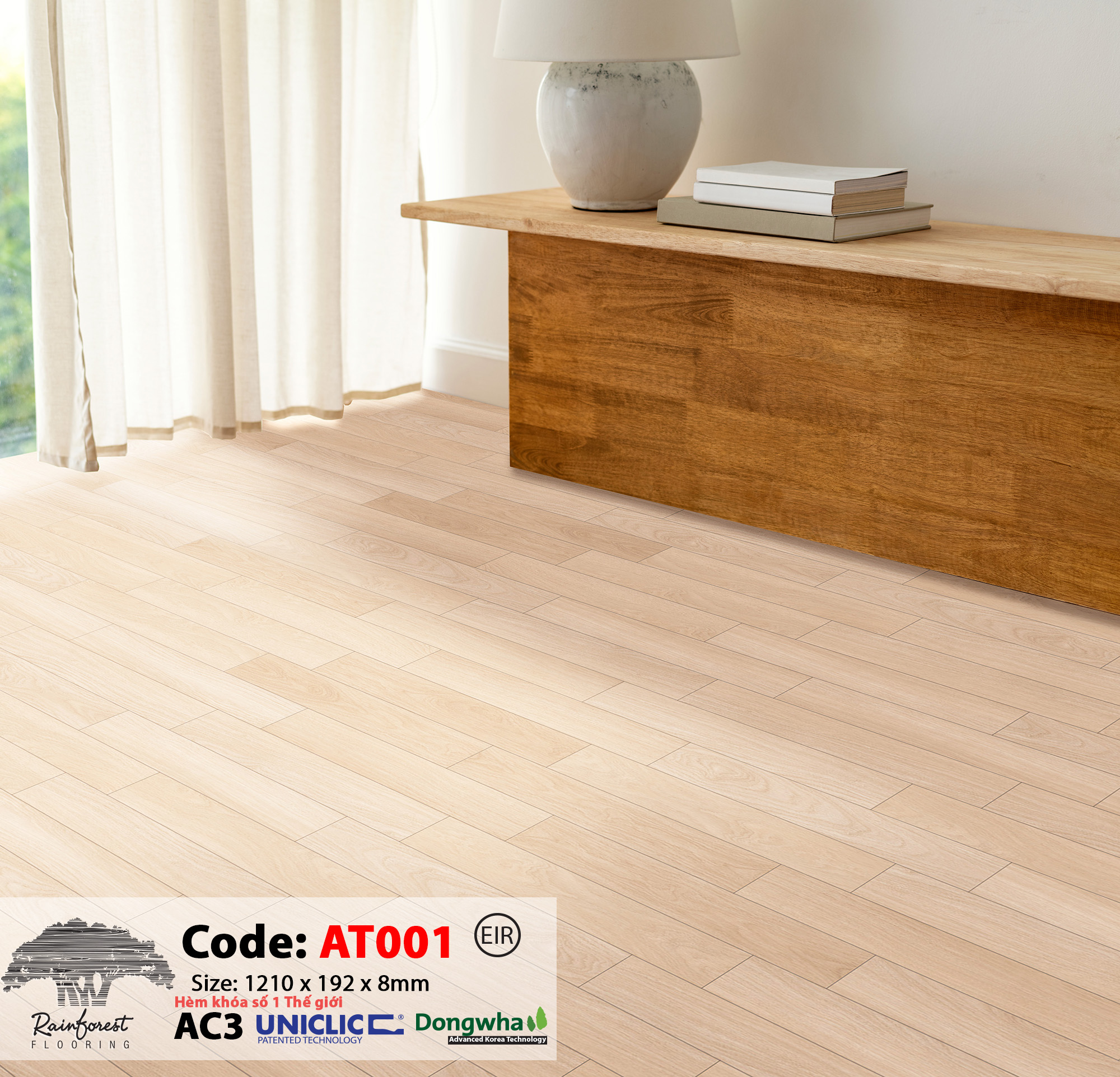 Sàn Gỗ Rainforest AT001 - Ảnh 4