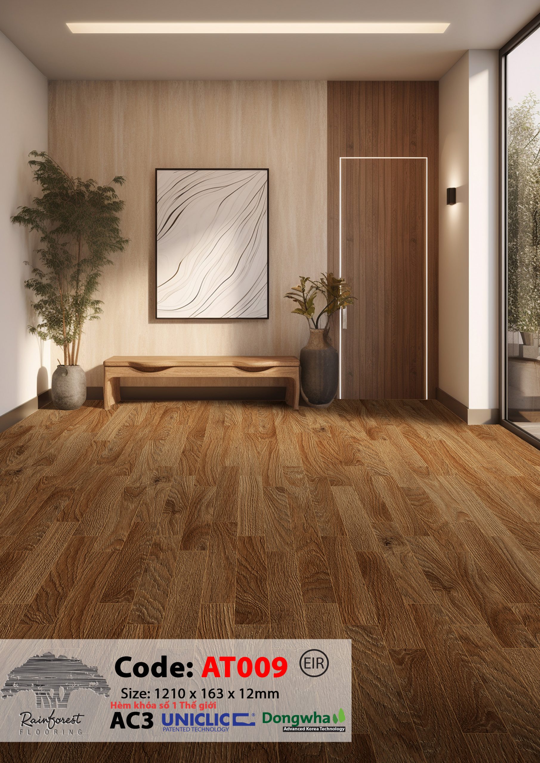 Sàn Gỗ Rainforest AT009 - Ảnh 5