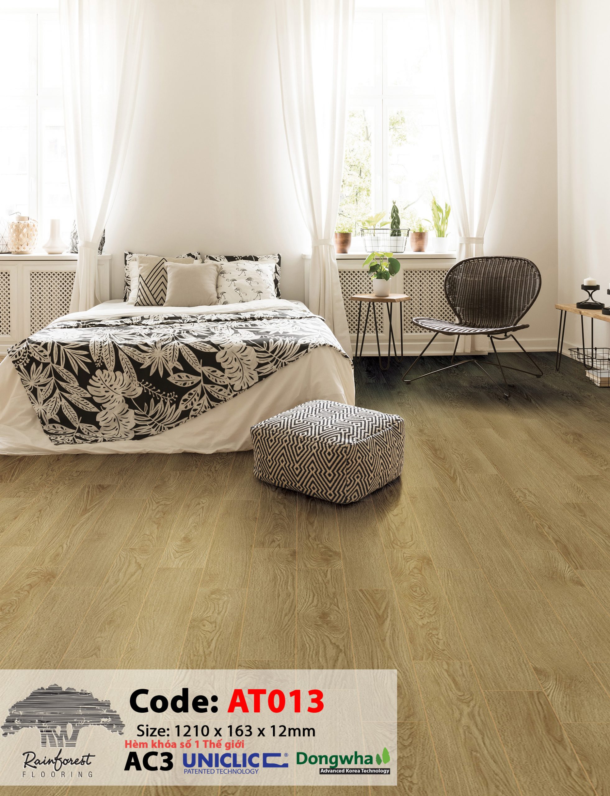 Sàn Gỗ Rainforest AT013 - Ảnh 4