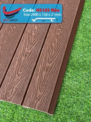 Alternative view of Tấm Ốp Ngoài Trời HS103 Nâu