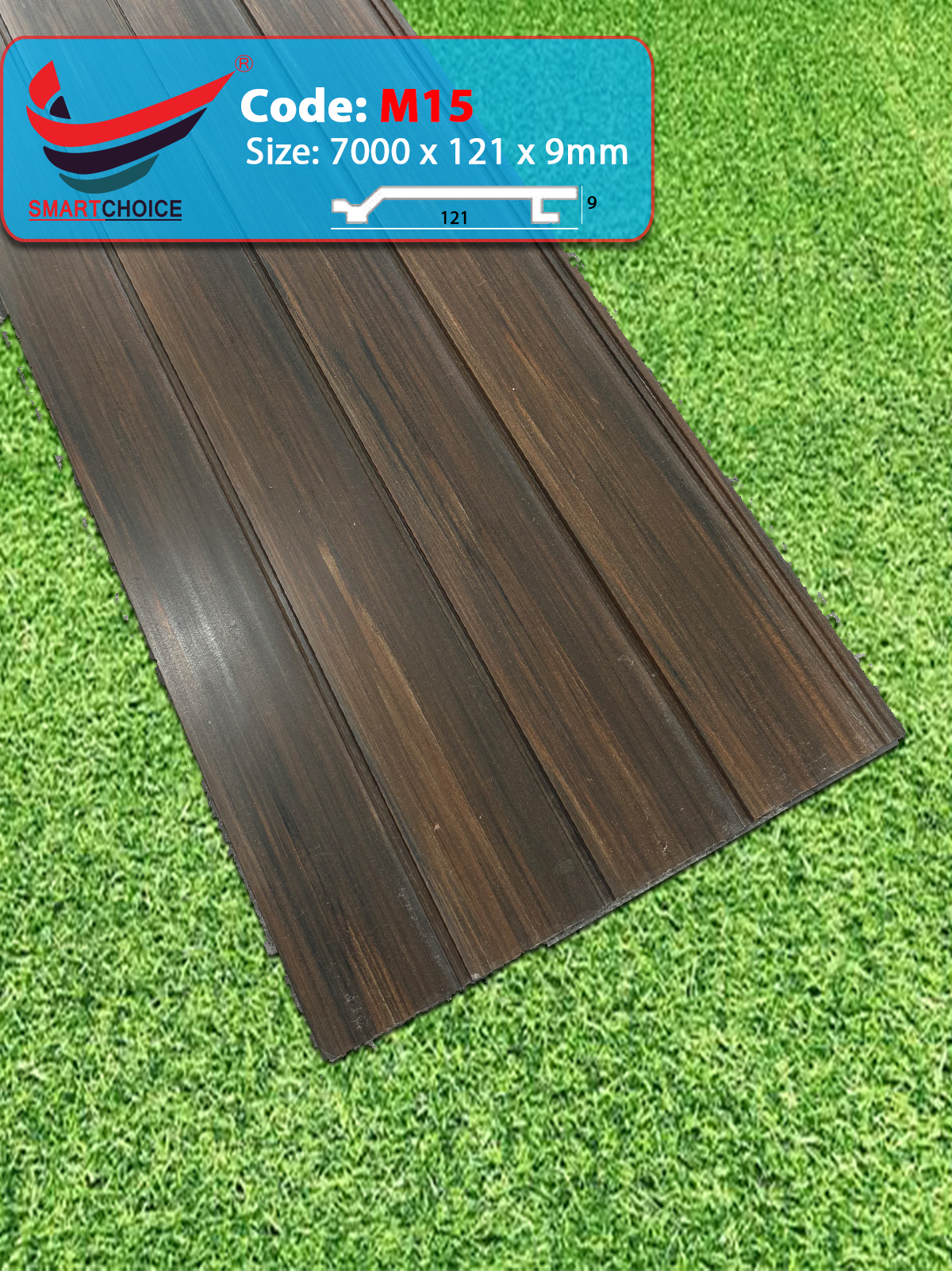 Tấm Ốp Trần Tường Ngoài Trời M15 - Ảnh 2