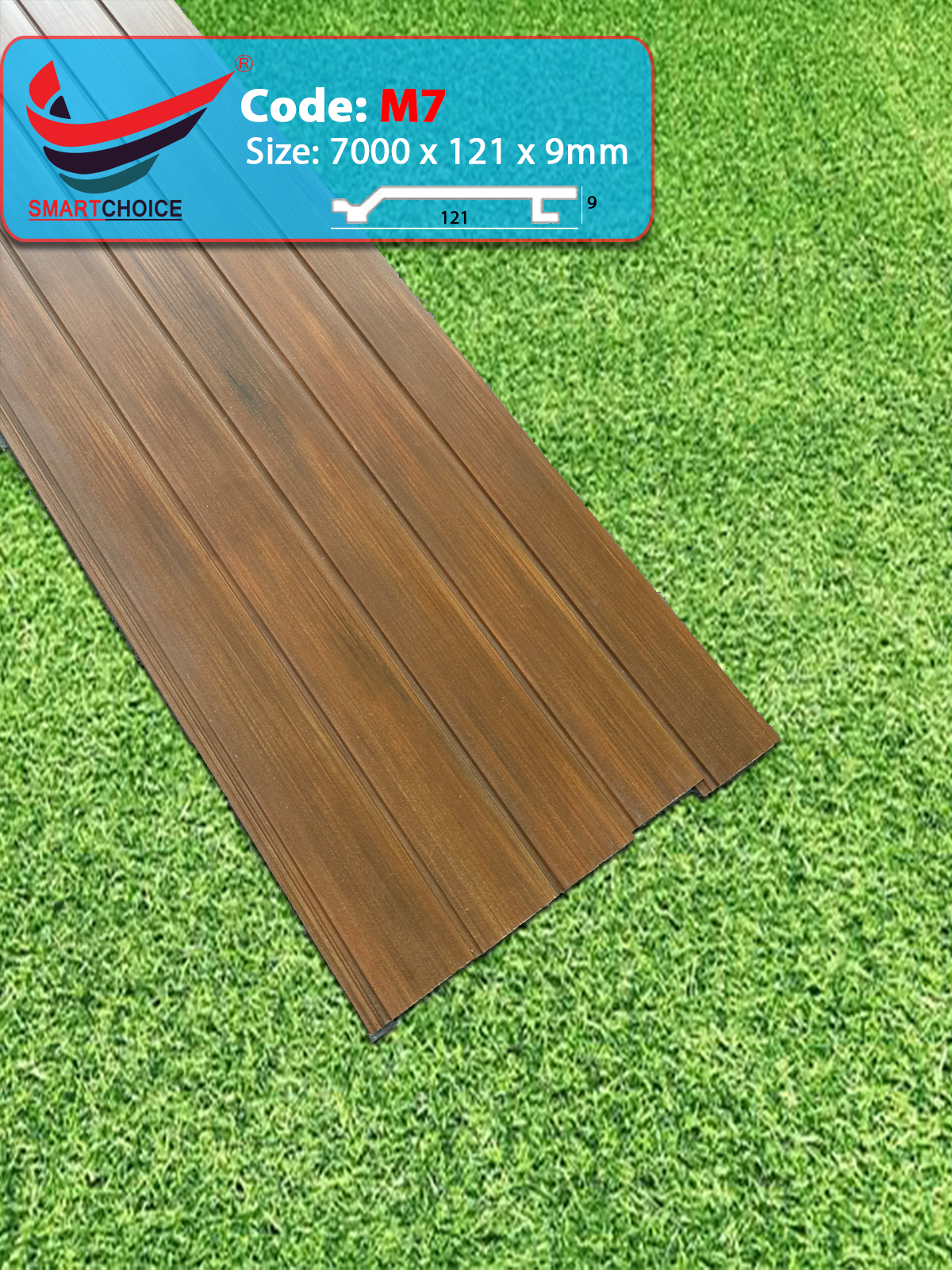 Tấm Ốp Trần Tường Ngoài Trời M7 - Ảnh 2