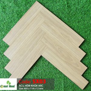 Alternative view of SÀN GỖ XƯƠNG CÁ SMARTWOOD SX03